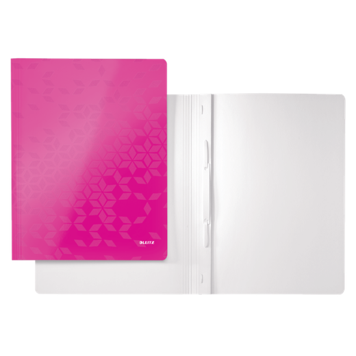 Dossier Fastener WOW. DIN A4. Cartón, fucsia