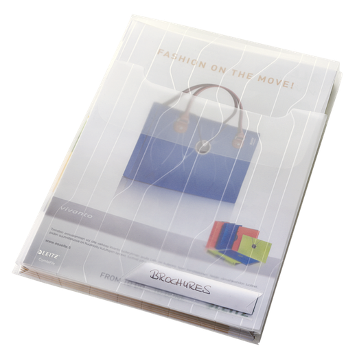 Dossier fuelle CombiFile (Bolsa 3) PP. 200 micras. DIN A4, blanco