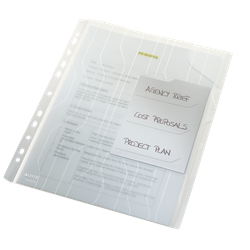 Dossier organizador Combifile (Bolsa 3) PP. 200 micras. DIN A4, blanco