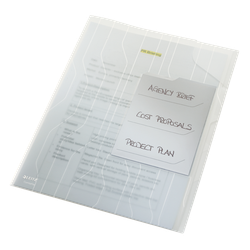 Dossier organizador Combifile (Bolsa 3) PP. 200 micras. DIN A4, blanco