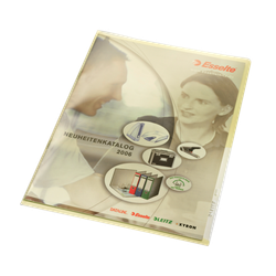 Dossier uñero Leitz (Caja 100) PVC rígido. 150 micras. DIN A4, amarillo