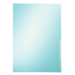 Dossier uñero Leitz (Caja 100) PVC rígido. 150 micras. DIN A4, azul