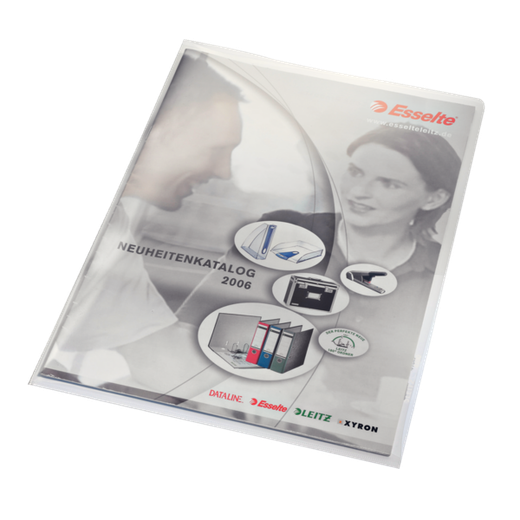 Dossier uñero Leitz (Caja 100) PVC rígido. 150 micras. DIN A4, azul