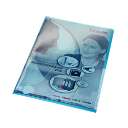 Dossier uñero Leitz (Caja 100) PVC rígido. 150 micras. DIN A4, azul