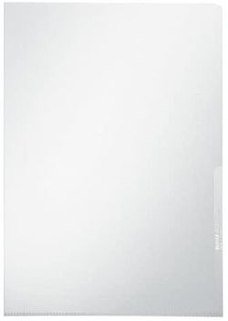 Dossier uñero Leitz (Caja 100) PVC rígido. 150 micras. DIN A4, blanco translúcido