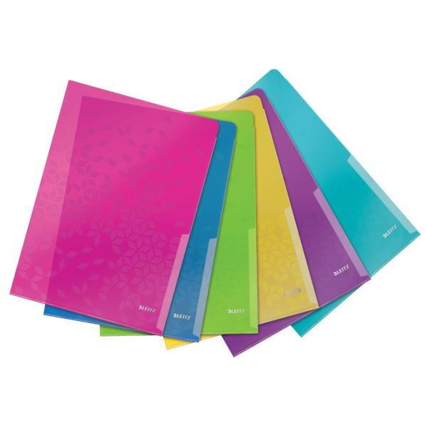 Dossiers WOW. PP. Copysafe. DIN A4, colores surtidos