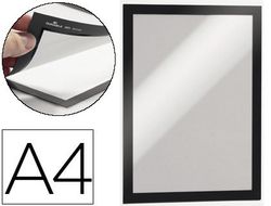 DURABLE. Marco autoadhesivo Durable Duraframe A4 negro (2 unidades)