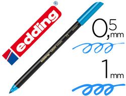 EDDING 1200 Rotulador azul claro trazo 0,5 a 1 mm. Ref. 1200-10