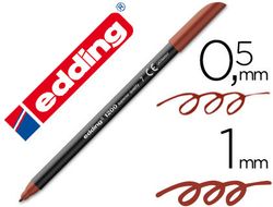 EDDING 1200 Rotulador marrón trazo 0,5 a 1 mm. Ref. 1200-07