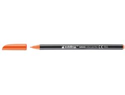 EDDING 1200 Rotulador naranja trazo 0,5 a 1 mm. Ref. 1200-06