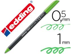 EDDING 1200 Rotulador verde claro trazo 0,5 a 1 mm. Ref. 1200-11