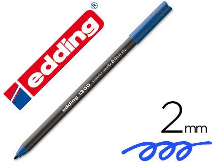 EDDING 1300 Rotulador Trazo 3 mm. Azul Ref. 1300-03