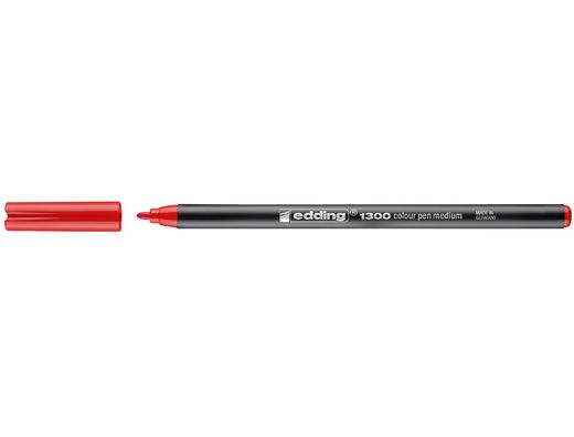 EDDING 1300 Rotulador Trazo 3 mm. Rojo Ref. 1300-02