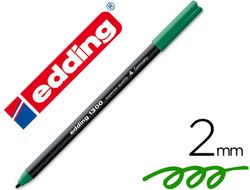 EDDING 1300 Rotulador Trazo 3 mm. Verde Ref. 1300-04