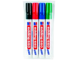 EDDING 660 Estuche 4 Marcadores De Pizarra Blanca 660/4 S
