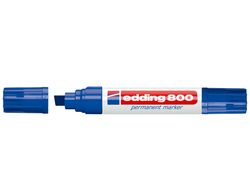 EDDING 800 Marcador Permanente Punta Biselada Trazo 4 - 12 Mm Azul Ref. 800-03