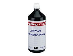 EDDING Bote Tinta T-1000 negro 1000 ml Ref. T1000-01