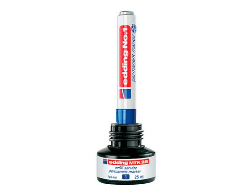 EDDING Bote Tinta T100 (100 ml) negro T100-01