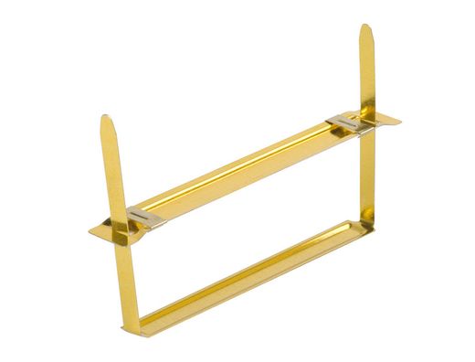 Encuadernador Fastener Q-Connect Dorado Caja de 100
