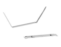 Encuadernador Fastener Q-Connect Plateado Caja de 50 Unidades