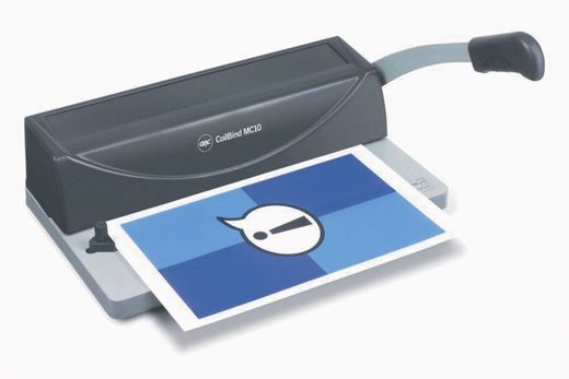 Encuadernadora GBC espiral metálica MC 10