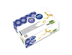 Encuadernadores Liderpapel 18 mm con Arandela -Latonados -Caja de 100