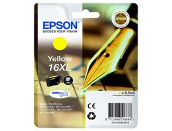 EPSON cartucho inkjet amarillo DURABRI 16XL 450P WF-20XX/25XX/26XX/27XX C13T16344012