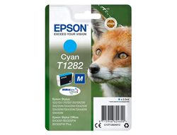 EPSON cartucho inyección cián 3,5ml T128 Stylus BX305/S22/SX125/130/235W/420W/435W/440 C13T12824012