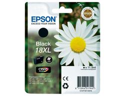 EPSON cartucho inyección negro 11,5ml 470 págs 18XL XP-30/102/202/205/302/305/402/405 C13T18114012
