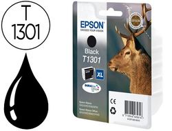 EPSON cartucho inyección negro 25,4ml T130 Stylus SX525WD/535WD/620FW/B42WD/BX5XX/6XX C13T13014012