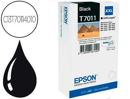 Epson cartuchos inyeccion T7011xxl negro blister C13t70114010