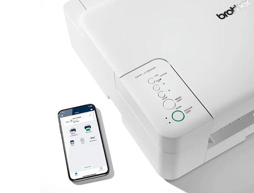 Equipo multifuncion brother dcpj1200w duplex wifi 8 ppm negro 3 ppm color copiadora escaner impresora bandeja 150