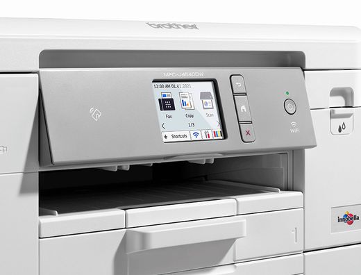 Equipo multifuncion brother mfcj4540dw duplex wifi 13 ppm negro 11 ppm color copiadora escaner impresora bandeja 400