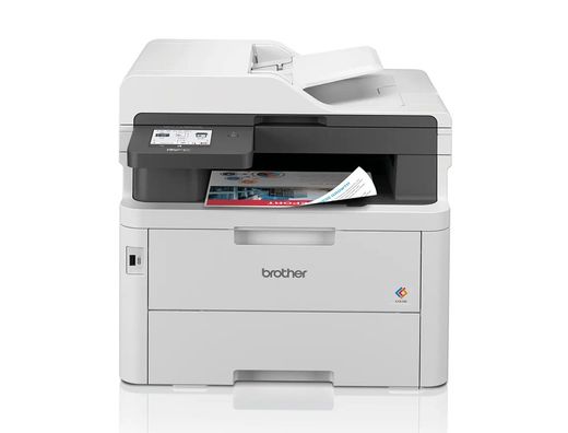 Equipo multifuncion brother mfcl3760cdw laser color din a4 26ppm wifi impresora escaner copiadora fax bandeja