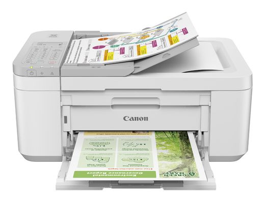 Equipo multifuncion canon pixma tr4756i tinta color 8 ppm negro/4 ppm color A4 wifi impresora escaner copiadora