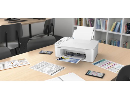 Equipo multifuncion canon pixma ts3751i tinta color 7 ppm negro / 4 ppm color A4 wifi impresora escaner