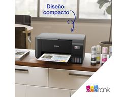 Equipo multifuncion epson ecotank et-2860 tinta color din a4 33 ppm negro / 15 ppm color wifi impresora escaner
