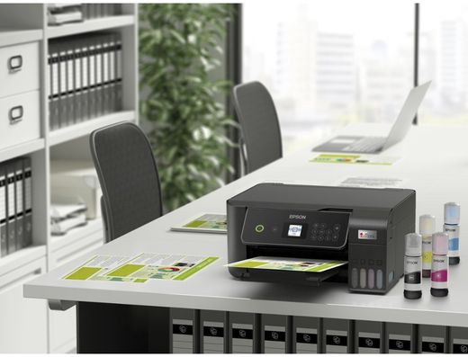 Equipo multifuncion epson ecotank et-2870 tinta color din a4 33 ppm negro / 15 ppm color wifi impresora escaner