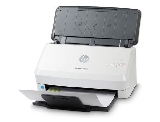 Escaner hp scanjet pro 3000 s4 documental doble cara led usb 2.0 40 ppm/80 ipm duplex 600 ppp alimentador 50 hojas