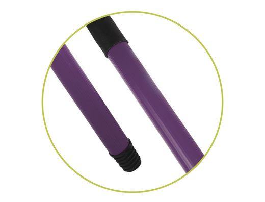 Escoba vinilo niza fluor 30cm con mango metalico