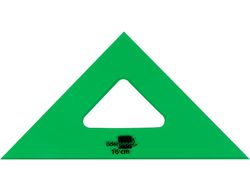 Escuadra Liderpapel 16 cm Acrilico Verde