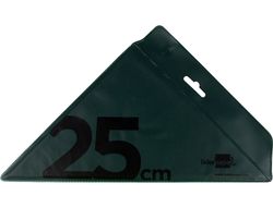 Escuadra Liderpapel 25 cm Acrilico Verde