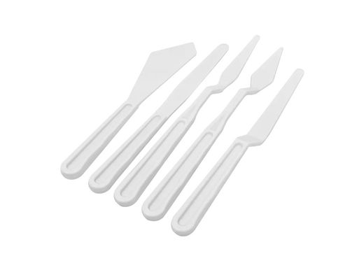 Espatula para pintura liderpapel de plastico juego de 5 unidades tamańos surtidos