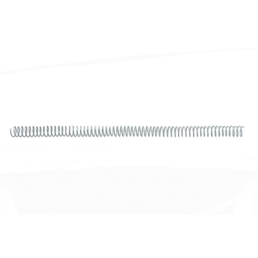 Espiral metálica GBC 24mm (Caja 100), negro