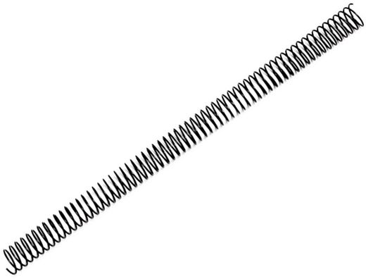 Espiral metalico q-connect 64 5:1 18mm 1,2mm caja de 100 unidades