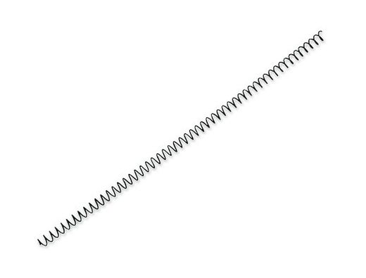 Espiral Metalico Yosan Negro Paso 56 4:1 10 mm Calibre 1,00 Mm