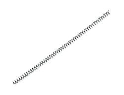 Espiral Metalico Yosan Negro Paso 56 4:1 8 mm Calibre 1,00 Mm