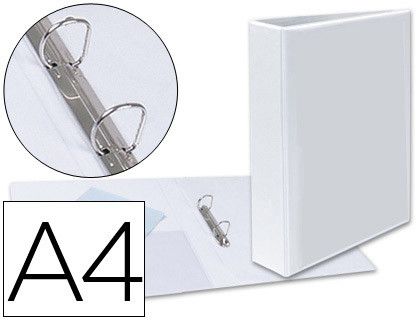 ESSELTE Carpeta anillas Gama plus A4 2 anillas 40 MM Blanco BL1450