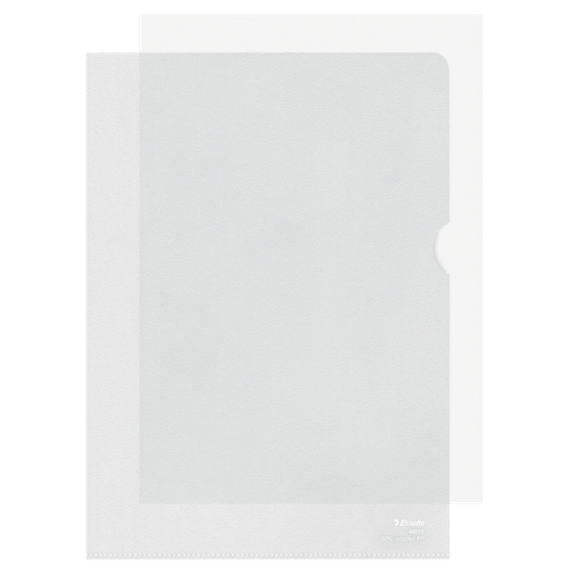 Esselte Dossier Uñero Plastico Folio Transparente 110 Micras