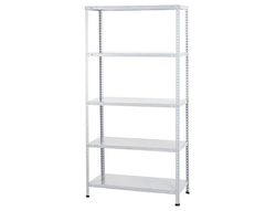 Estanteria metalica ar storage 180x90x40 cm 5 estantes 80 kg por estante color blanco